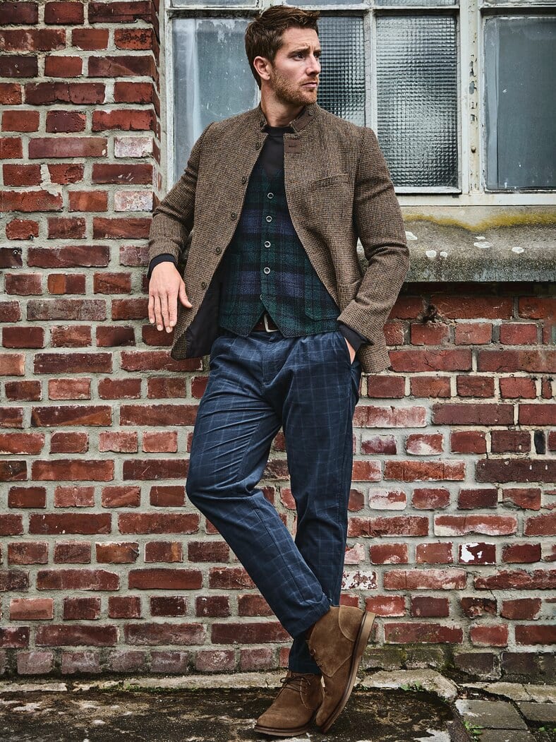 Checker-Chino checked-navy