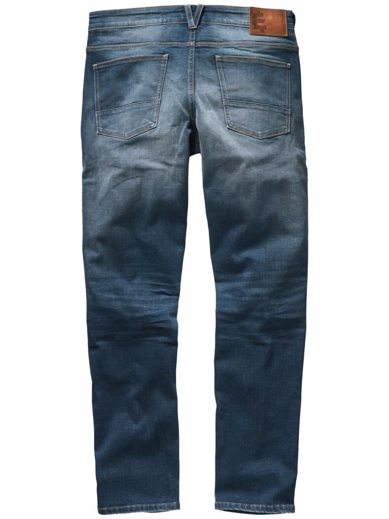 Tonart-Denim-Jeans stahlblau