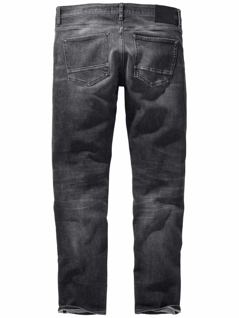 Lombardi Selvedge-Jeans grillkohle