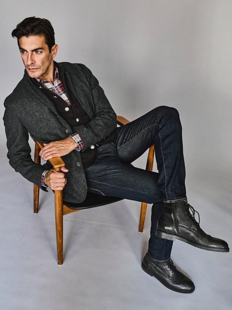 West End Winterjacket schiefer