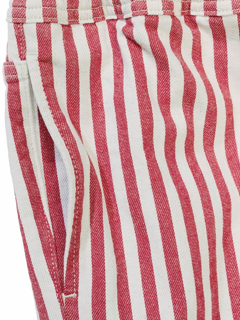 Sehenswert-Shorts merlot-streifen