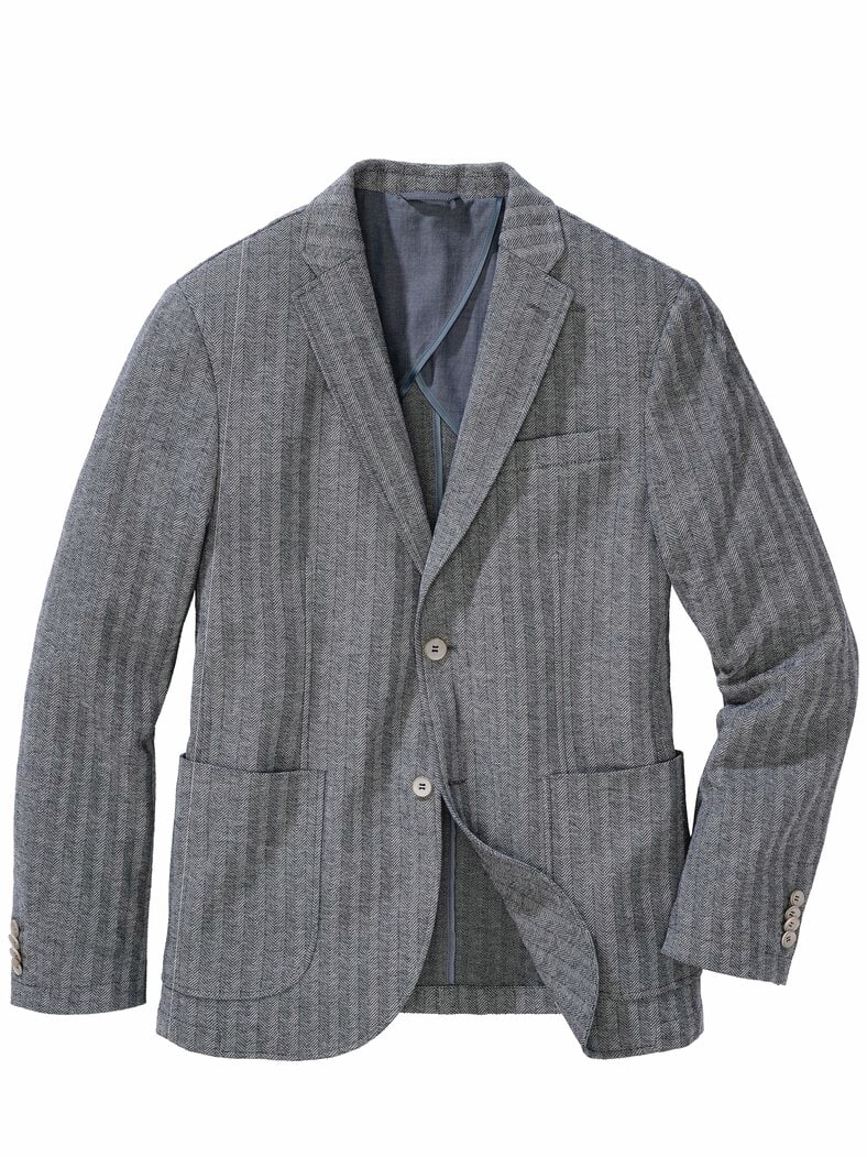 Erfrischt-Anzugsakko blaugrau