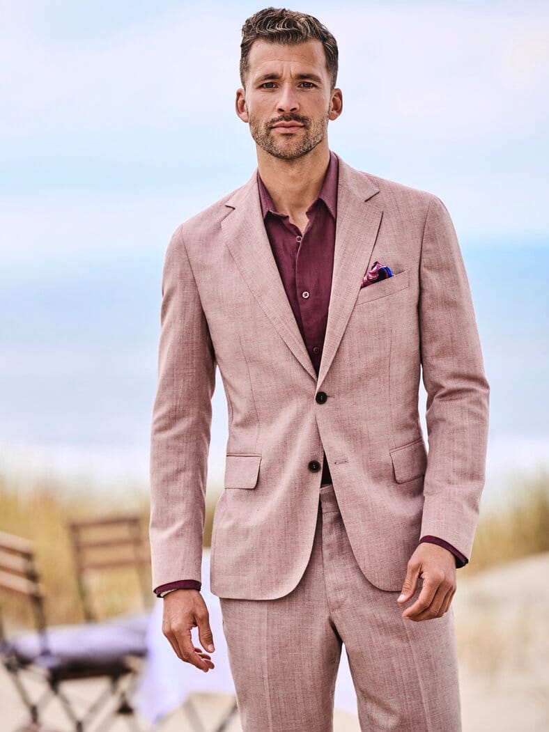 Sandrot-Anzugsakko sandrot