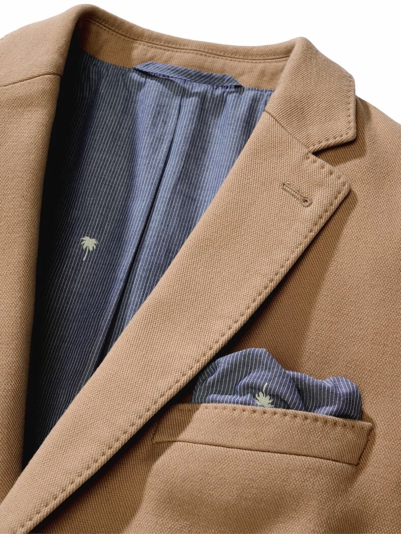 Drillich-Sakko karamell