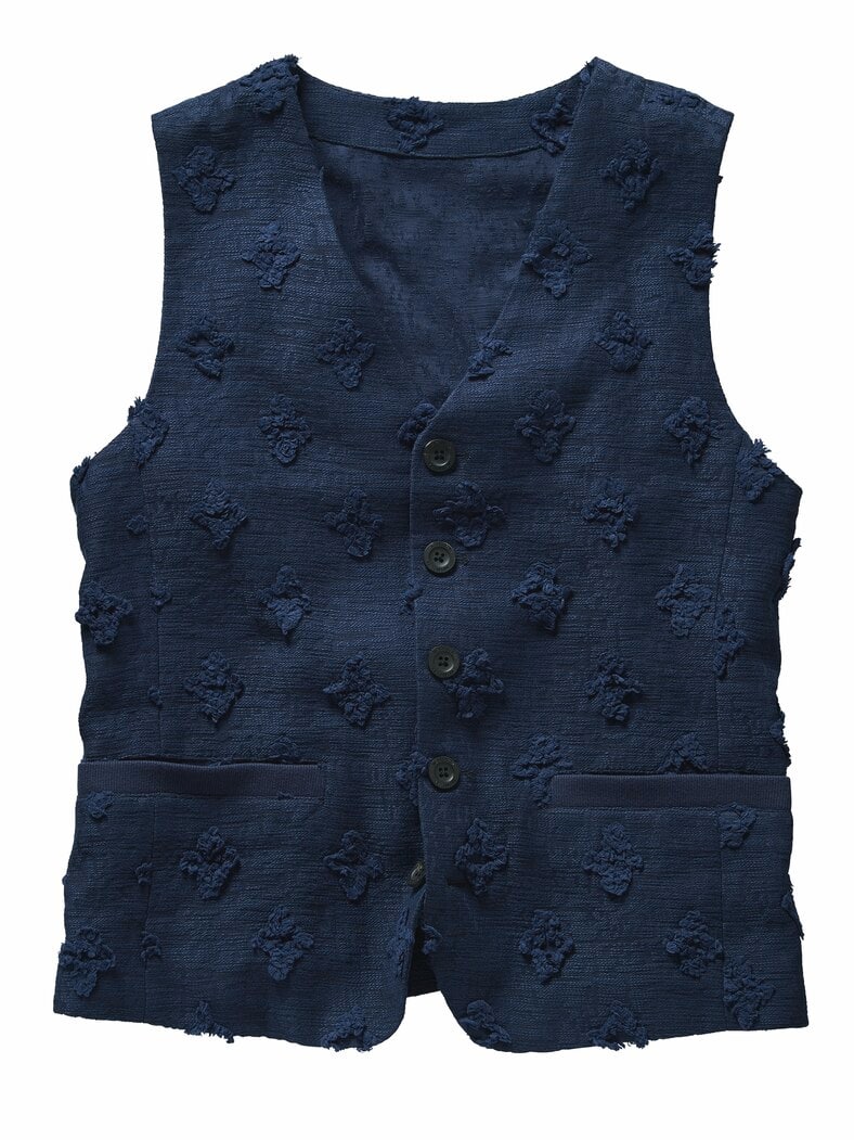 Blickmagnet-Weste edelblau