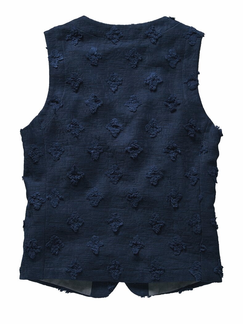 Blickmagnet-Weste edelblau