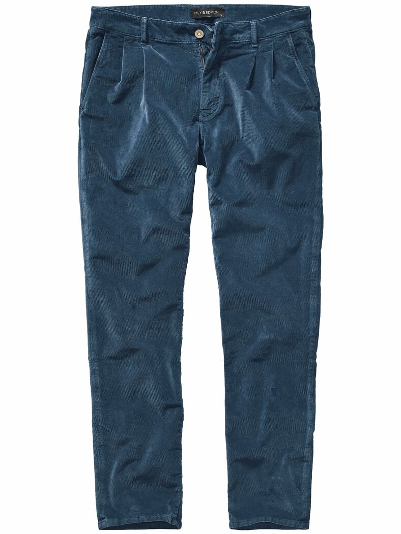 Cord-Atelier-Chino tintenblau