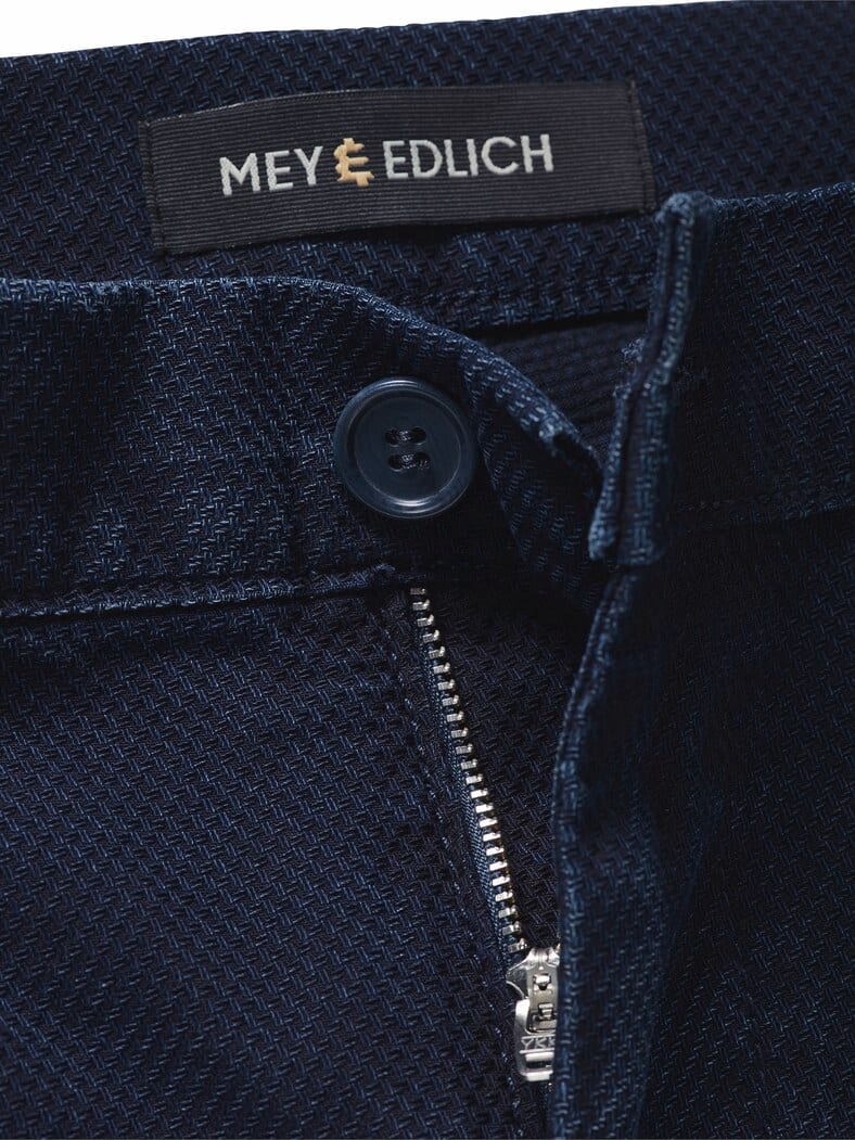 Indigo-Dobby-Shorts indigo