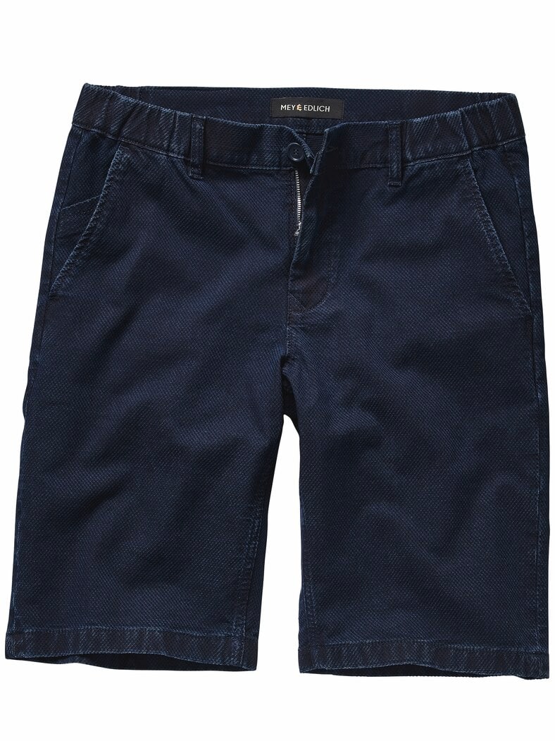 Indigo-Dobby-Shorts indigo
