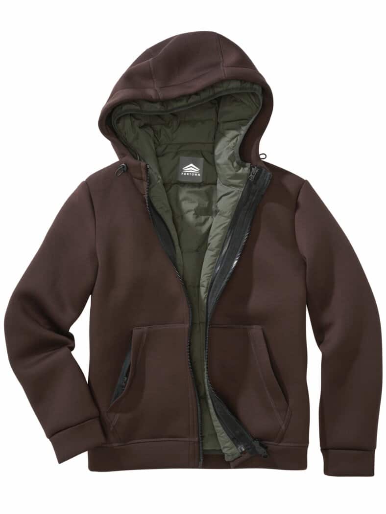 Fortown Jacke New York braun/grün
