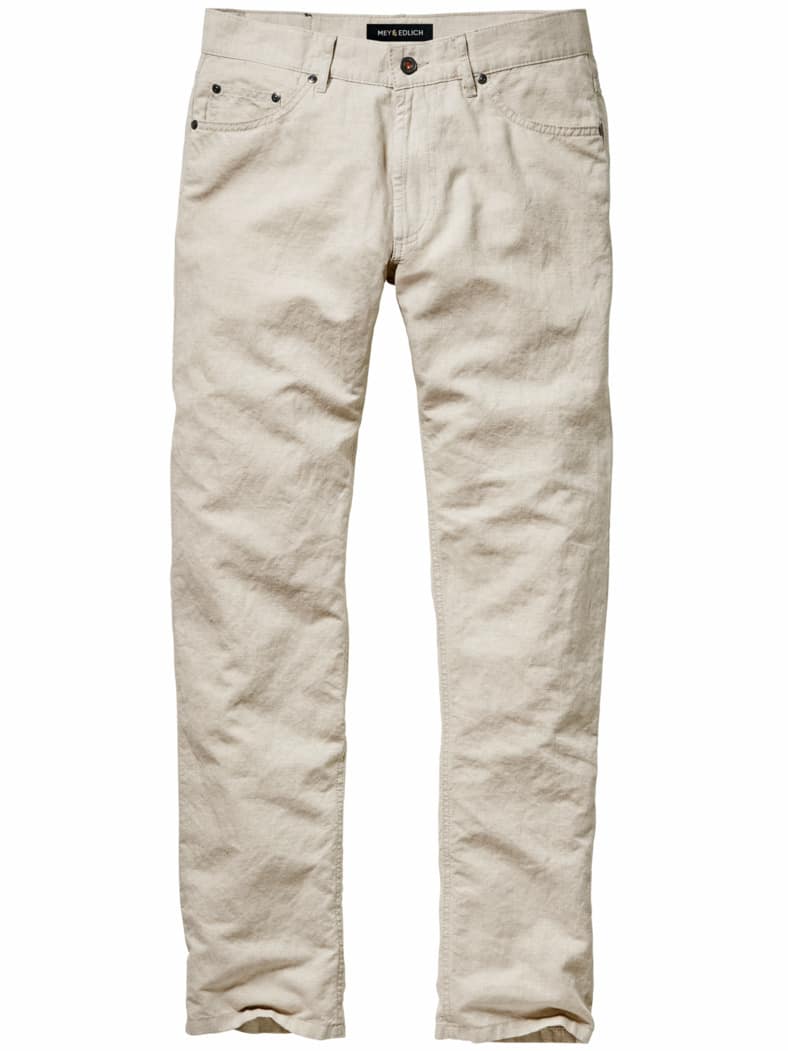 Leinen-Five-Pocket kitt