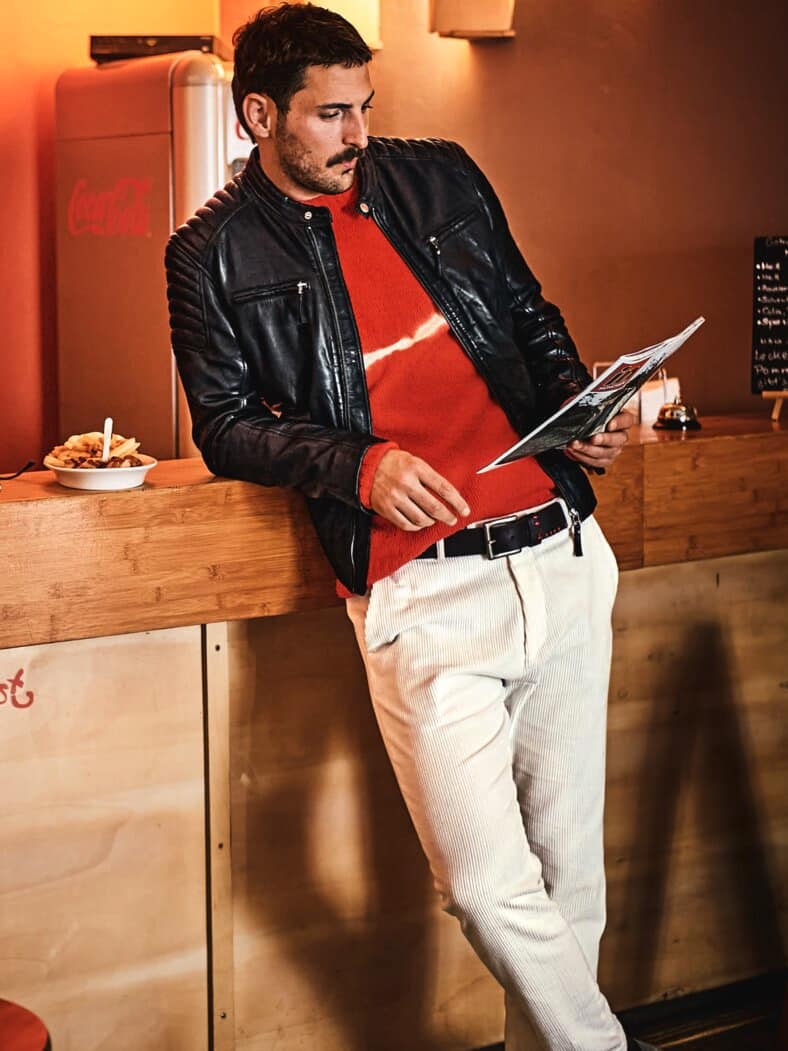 LEDERWERK Jacke IV schwarz