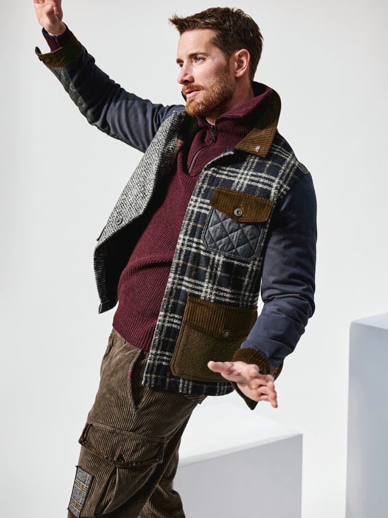 Hose Aldon tabakbraun