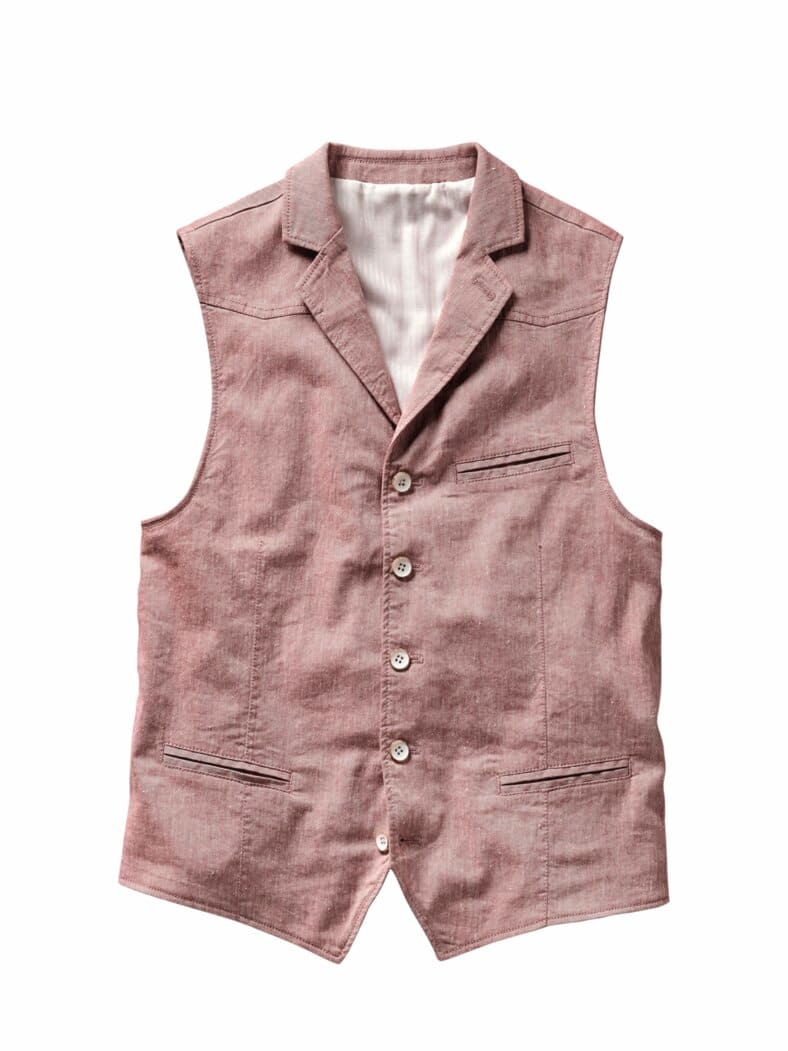 Von-bis-Weste himbeereis