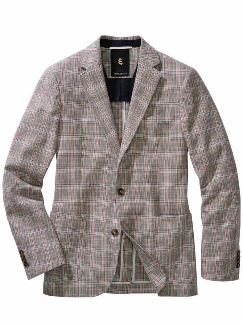 Entertainer-Sakko bunt kariert