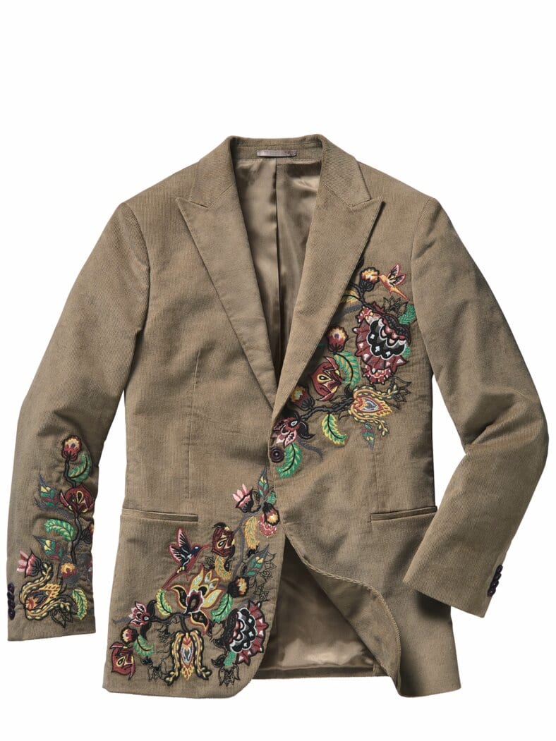 Spot-Light-Anzugsakko ufersand