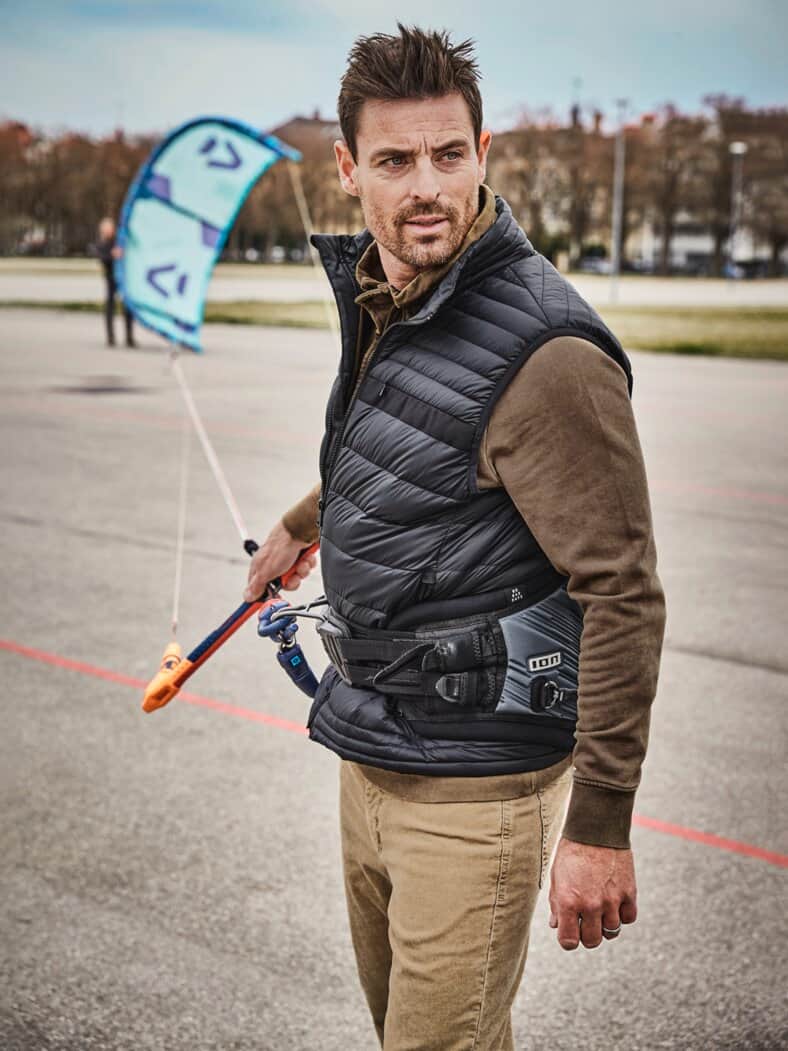 Kreislauf-Steppweste teer