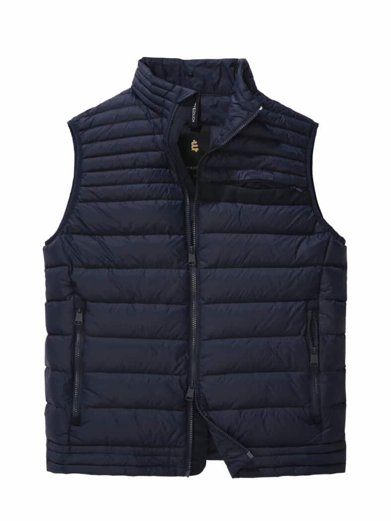 Kreislauf-Steppweste navy