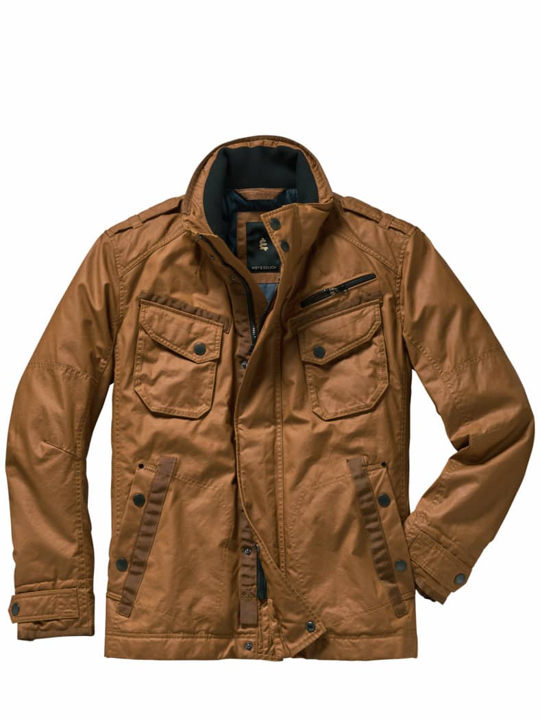 Dry-Wax-Jacke tabak