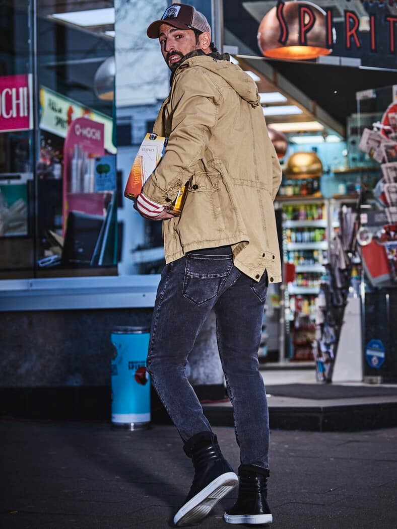 Urbaner Sommerparka sand