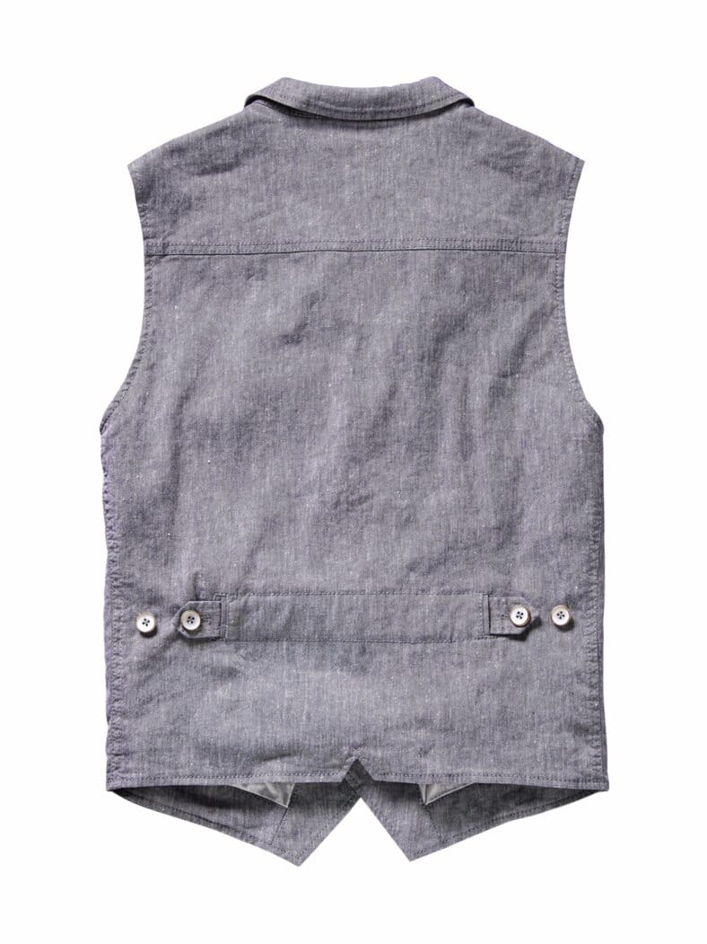 Von-bis-Weste gischtblau