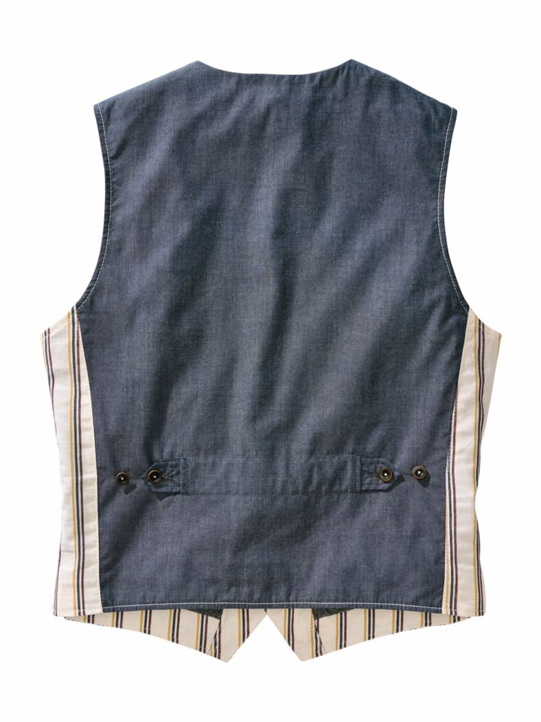 Apulien-Weste Streifen sandstrand