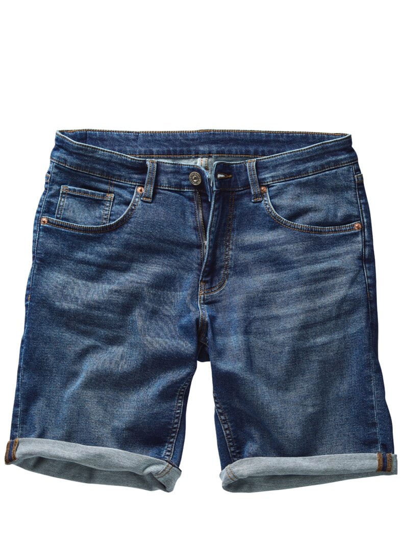 Denim-Joggshorts 2.0 stahlblau