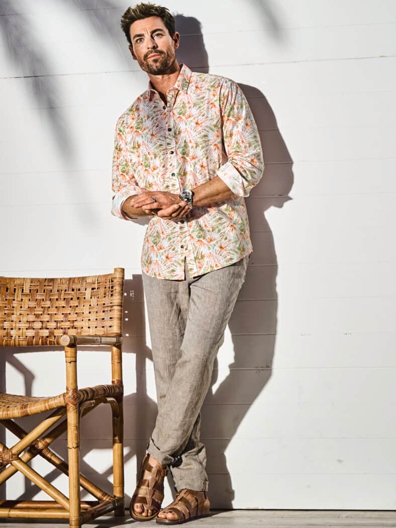 Hitzesieger-Leinenhose sandkorn