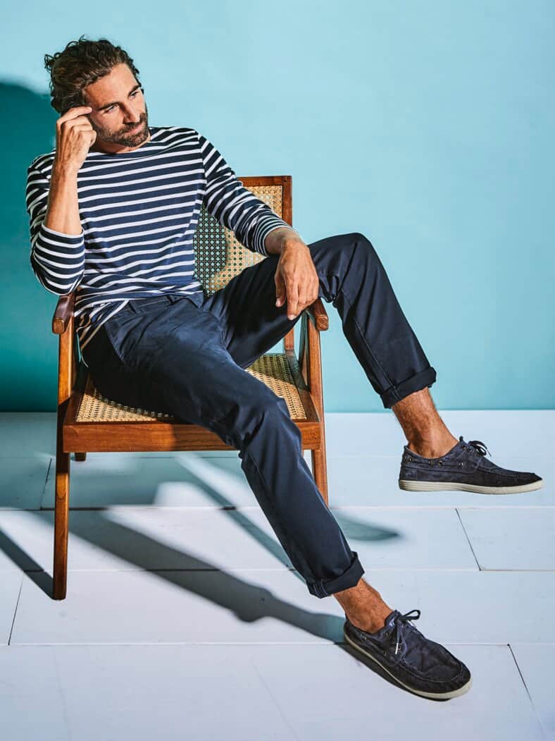 Gefährten-Chino mitternachtsblau