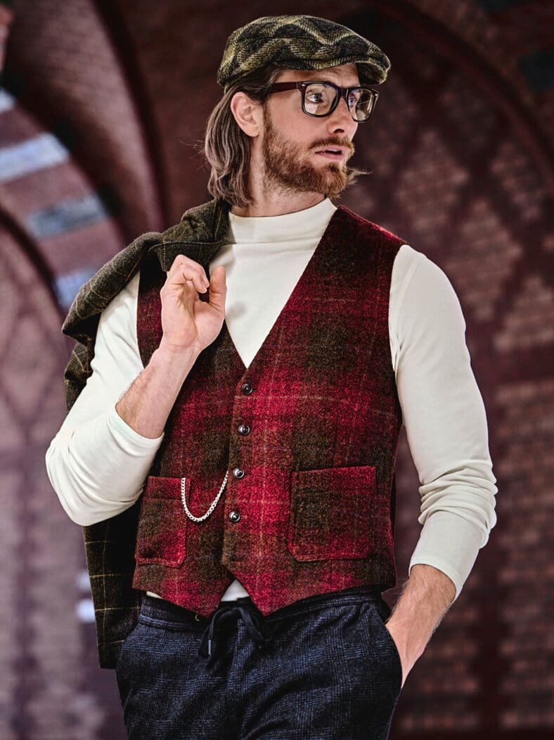 Harris-Weste Karo ziegel