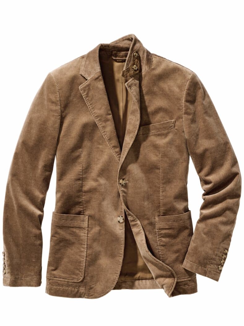 Französisches Anzugsakko sandstein