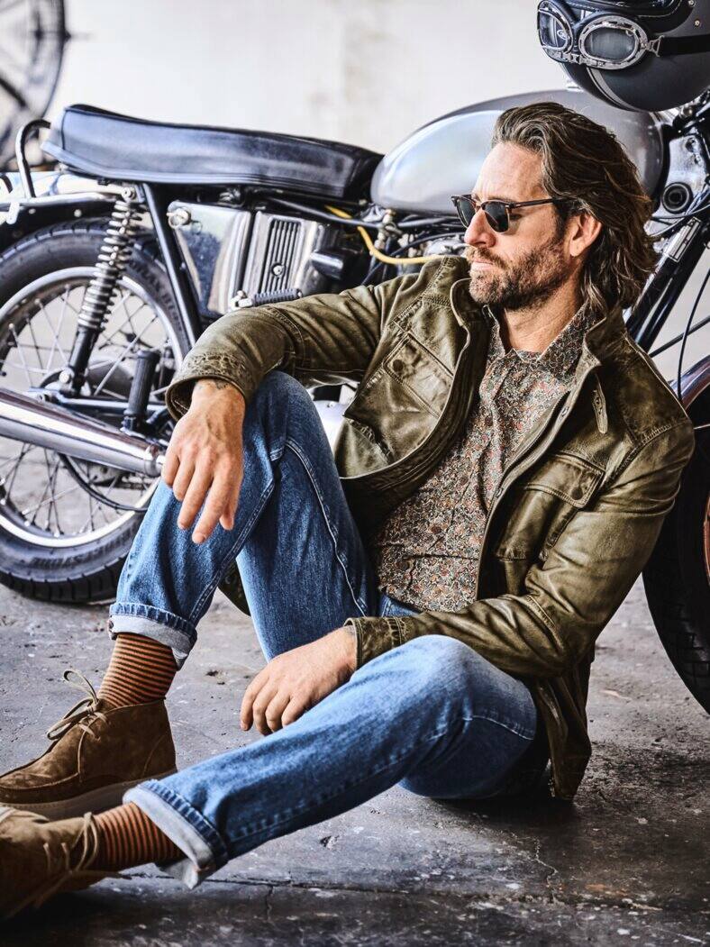 Pionier-Lederjacke bei Mey Edlich entdecken