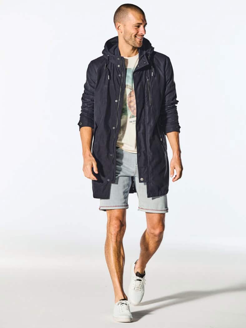 Parka Ealing union jack blue
