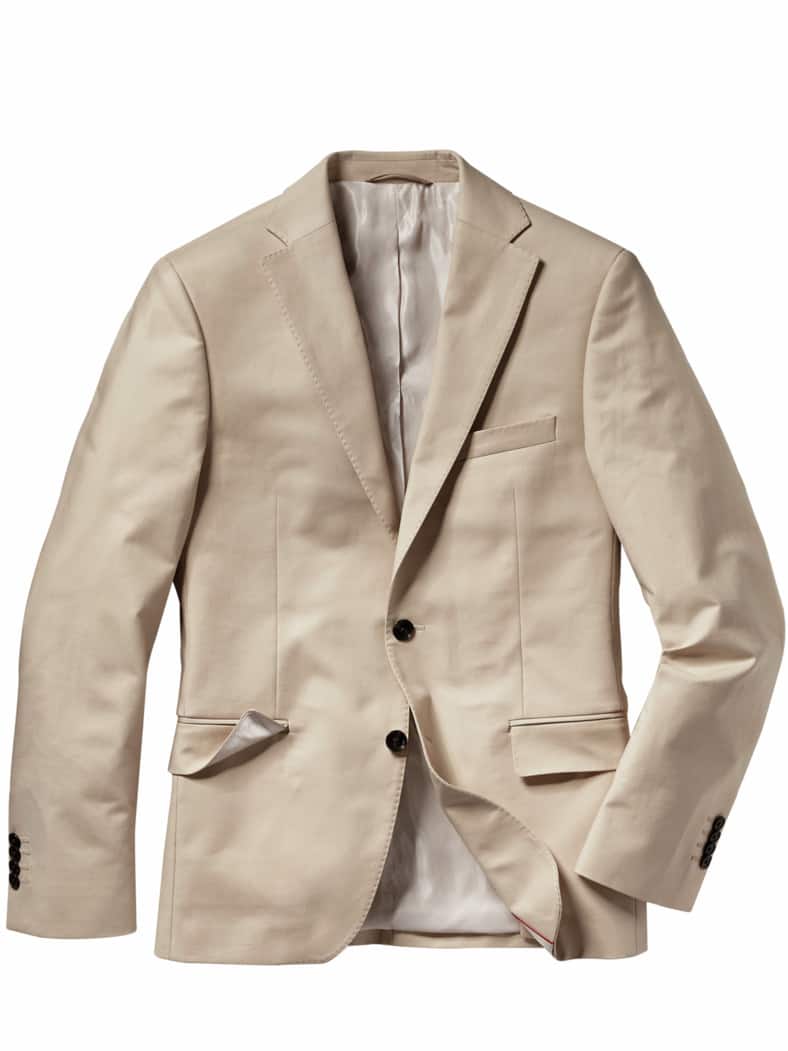 Gentleman-Anzugsakko sandstein