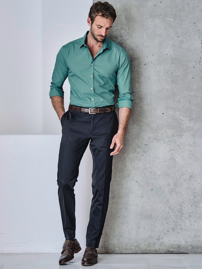 Gentleman-Anzughose tiefblau