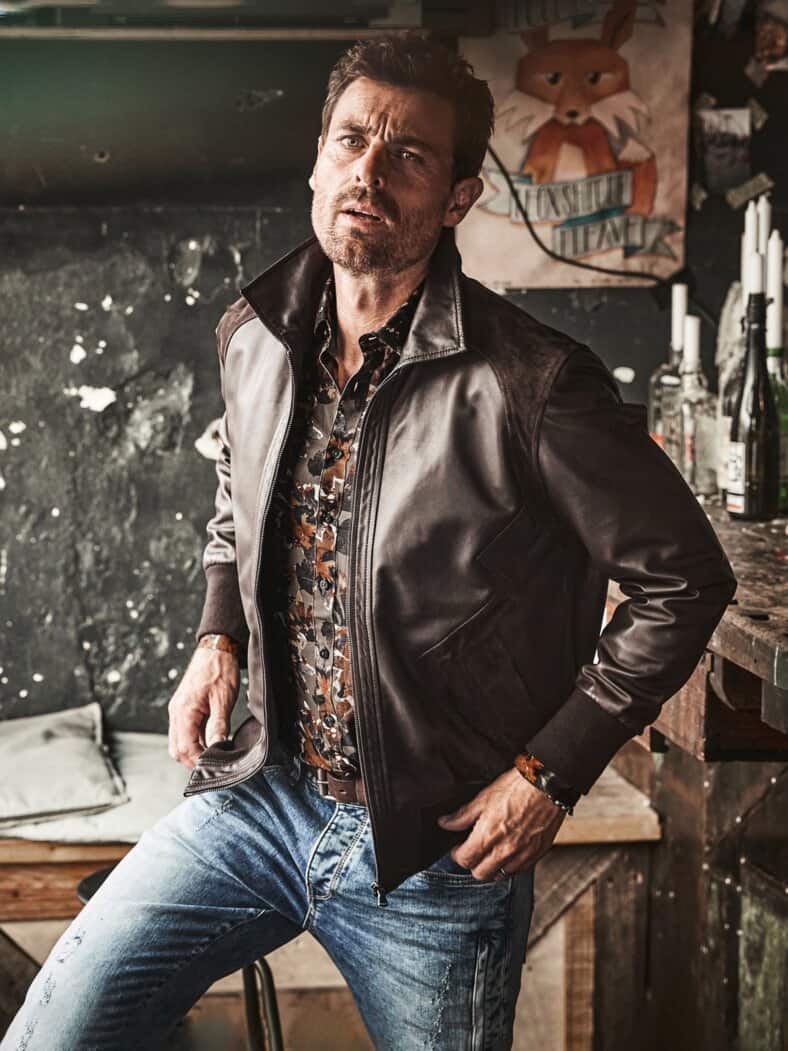 Lederjacke Pub starkbier