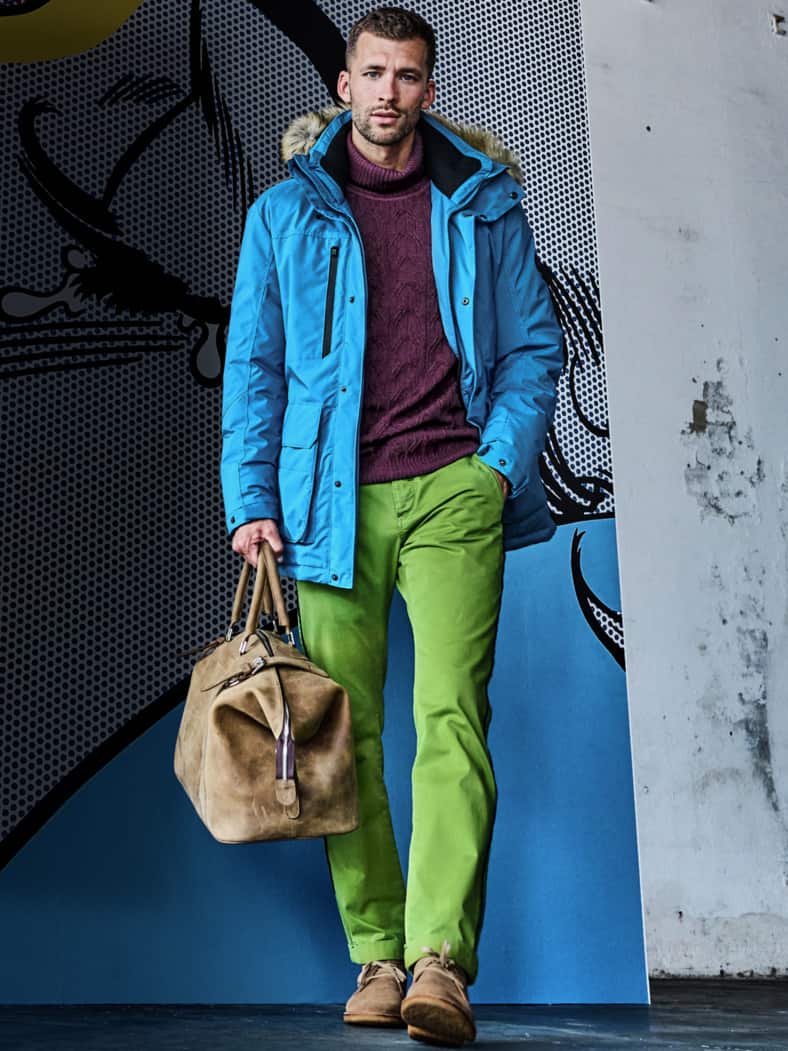 Eisbrecher-Jacke arktischblau