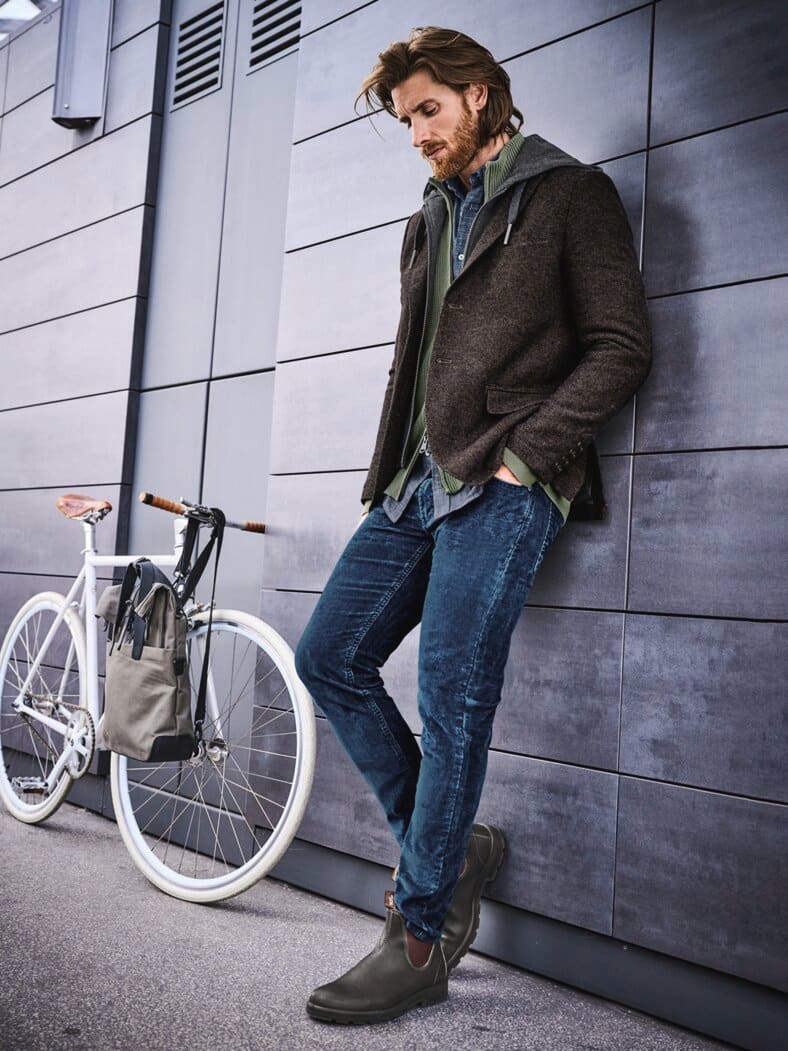 Indigo Cordjeans indigo