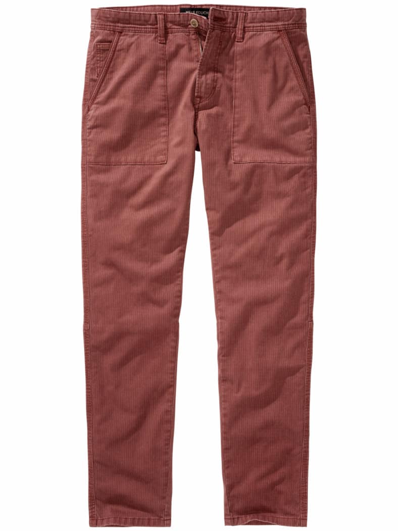 Tischler-Hose schleifpapierrot