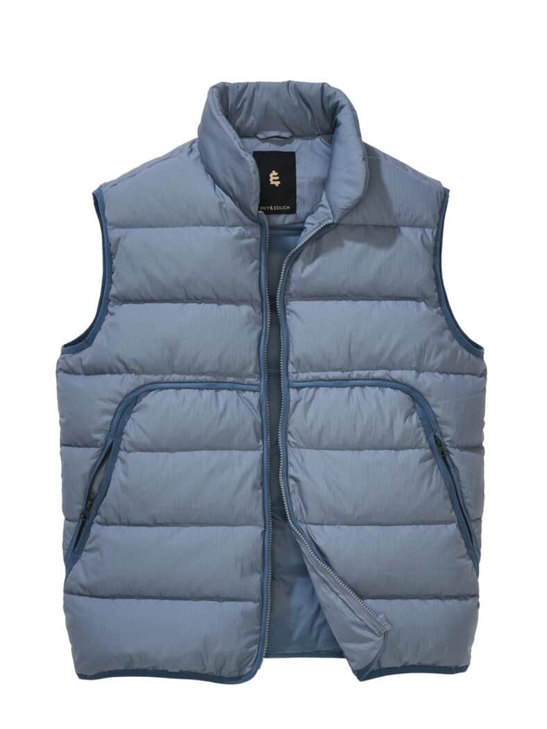 Steppweste Delta eisblau
