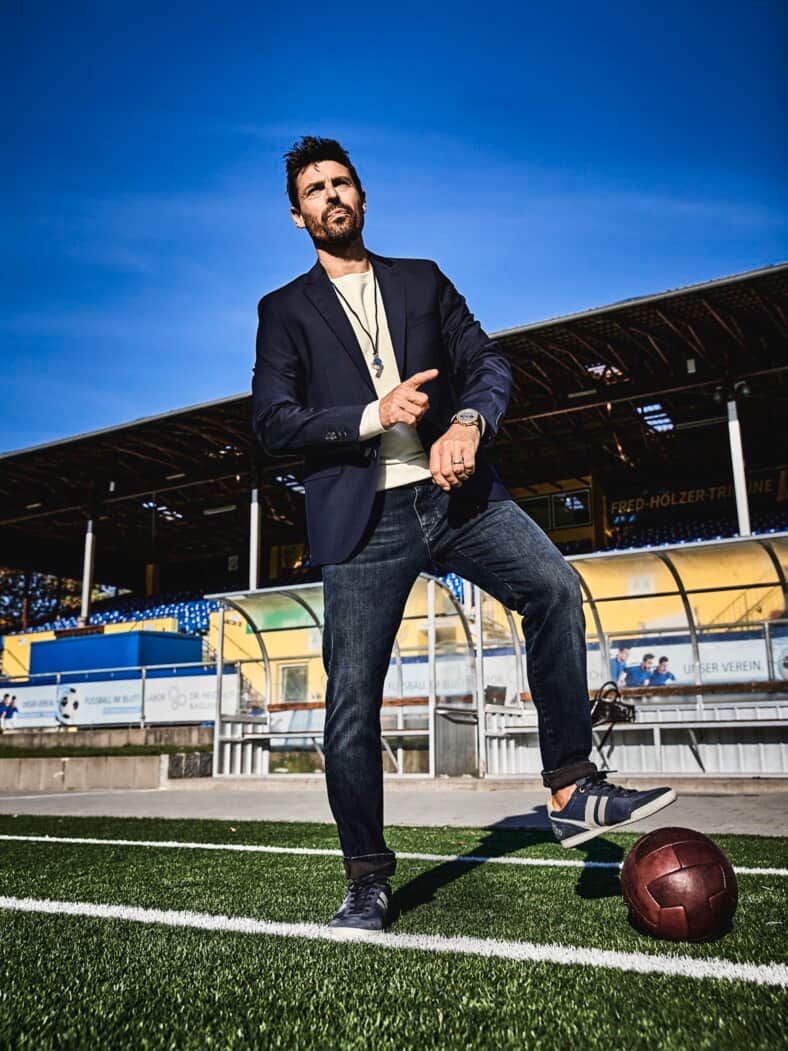 Power Move-Anzugsakko italienischblau