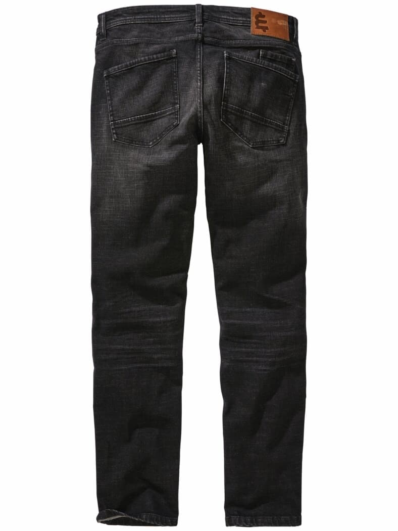 Schnittstellen-Jeans html-schwarz