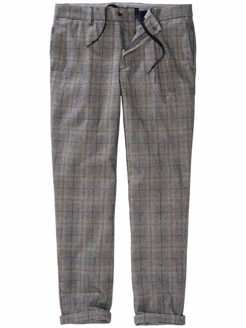 Im-Wandel-Hose Karo grau