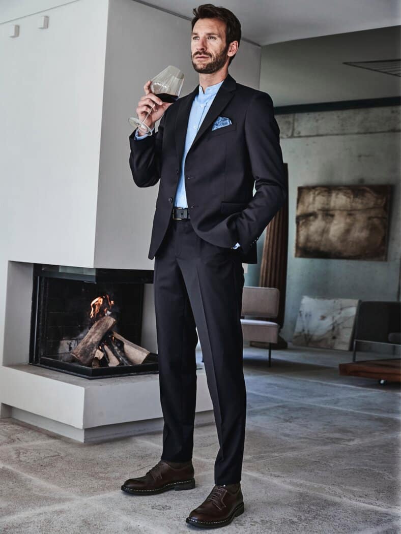 Masterpiece-Anzugsakko tiefdunkelblau