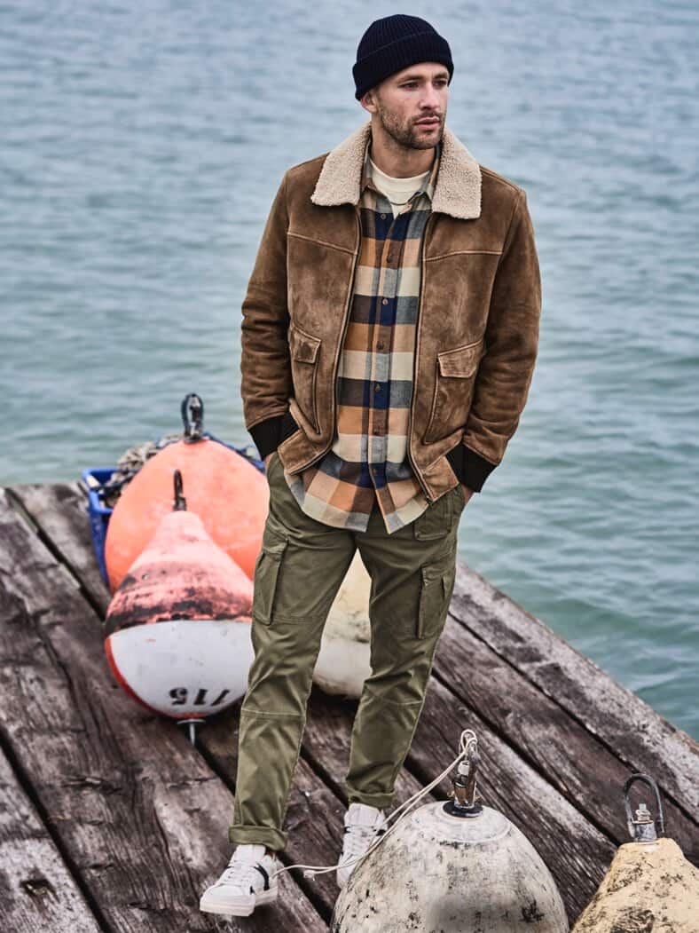 Tollkühne Fliegerjacke coffee