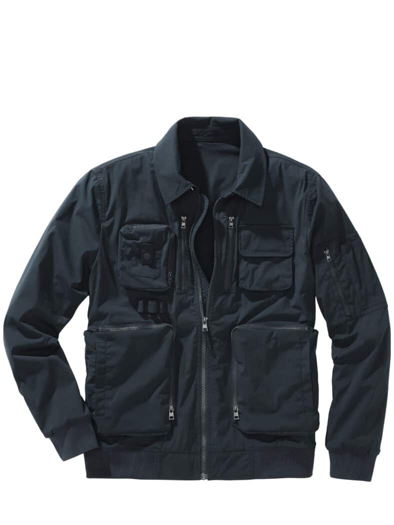 Sichere-Bank-Jacke navy