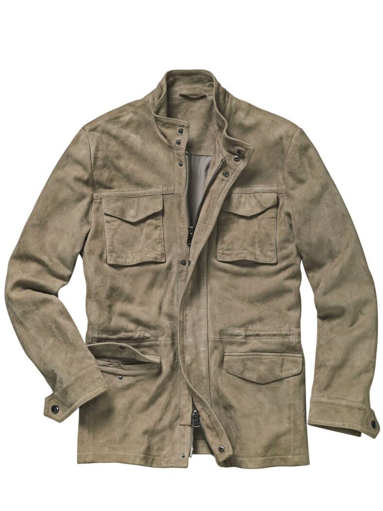 Oldtimer-Lederjacke löss