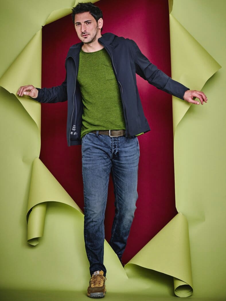 Tresor-Jacke nebelblau