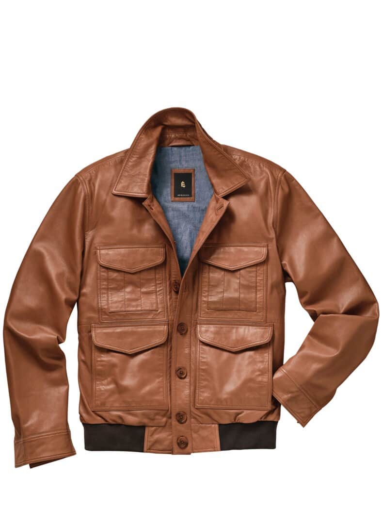 Savoir-vivre-Lederblouson sierra