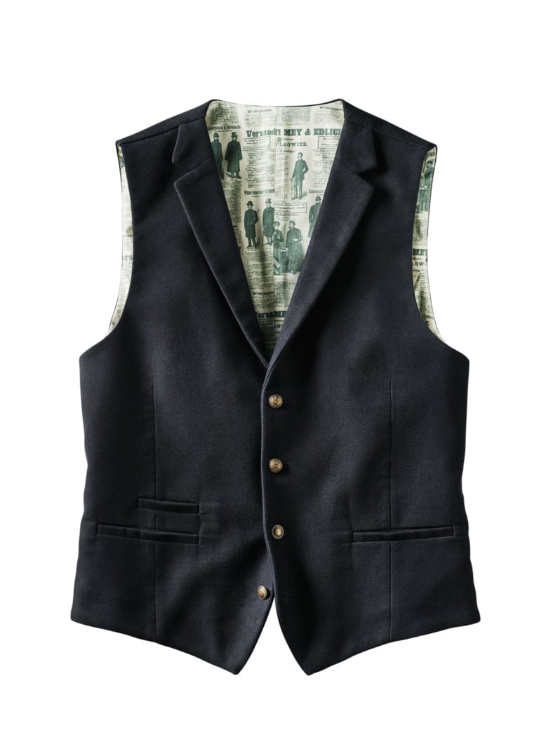 Ernst-Mey-Weste 1896 schwarz